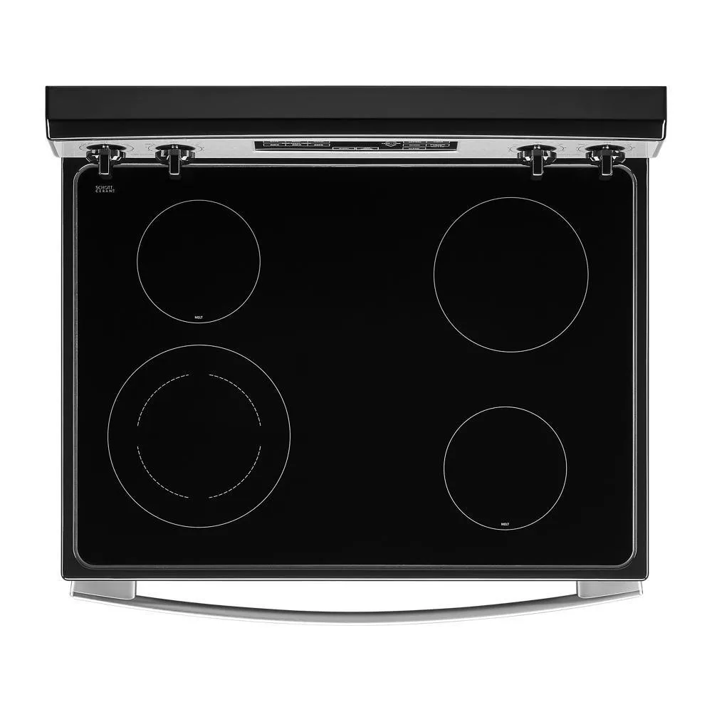 Amana AER6603SMS 30-Inch Amana Electric Range With Extra-Large Oven Window