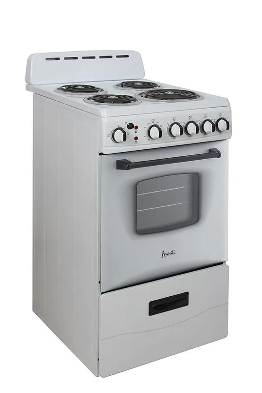Avanti ERU200P0W 20 Electric Range