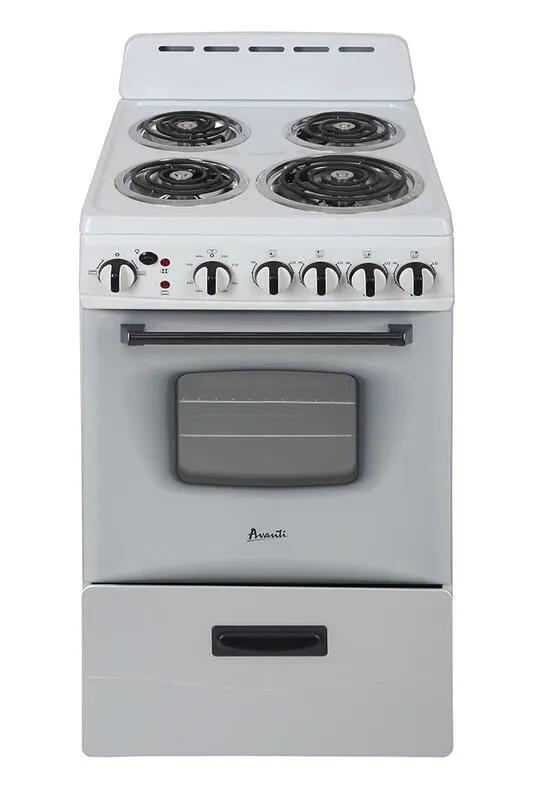 Avanti ERU200P0W 20 Electric Range
