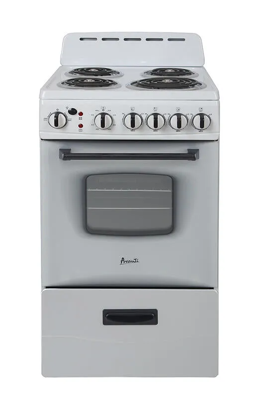 Avanti ERU200P0W 20 Electric Range