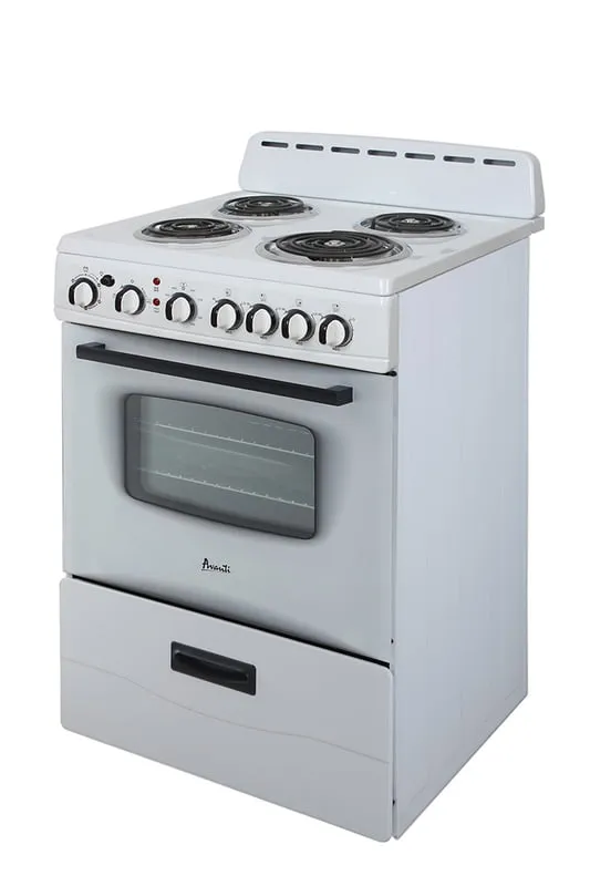 Avanti ERU240P0W 24 Electric Range
