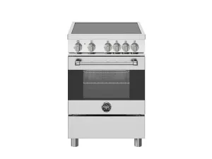Bertazzoni MAS244IFEMXB 24 Inch Induction Range. 4 Heating Zones. Electric Oven Stainless Steel