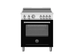 Bertazzoni MAS304INMNEV 30 Inch Induction Range. 4 Heating Zones. Electric Oven Nero Matt