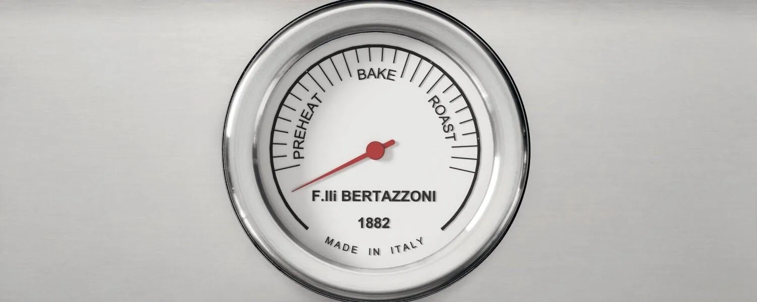 Bertazzoni MAS365ICFEPXT 36 Inch Induction Range. 5 Heating Zones And Cast Iron Griddle. Electric Self-Clean Oven Stainless Steel