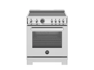 Bertazzoni PRO304IFEPXT 30 Inch Induction Range. 4 Heating Zones. Electric Self-Clean Oven Stainless Steel