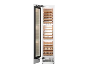 Bertazzoni REF18WCBPLV 18 Built-In Wine Cellar Column Panel Ready Left Hand Door