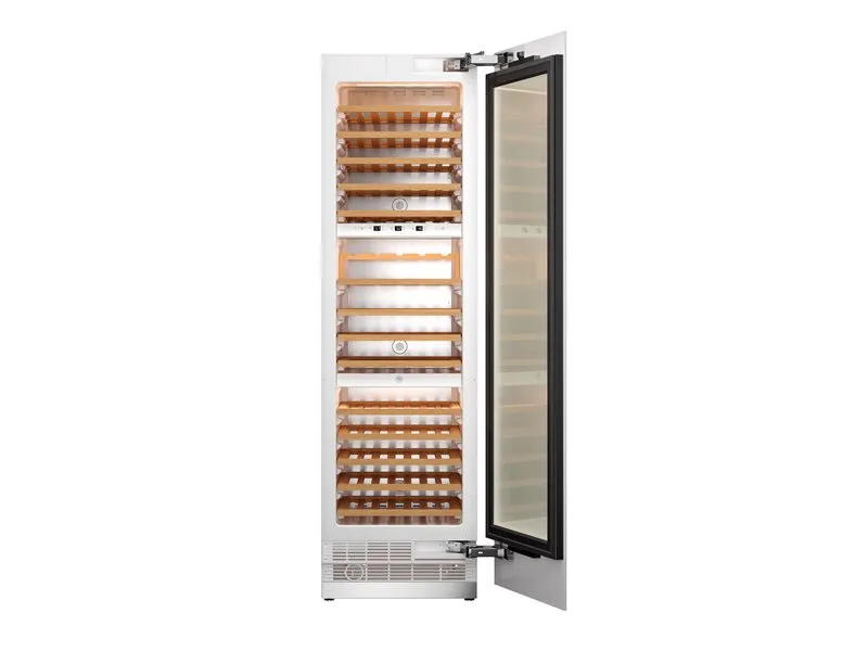Bertazzoni REF24WCBPNV 24 Built-In Wine Cellar Column. Field Reversible Door Panel Ready Panel Ready