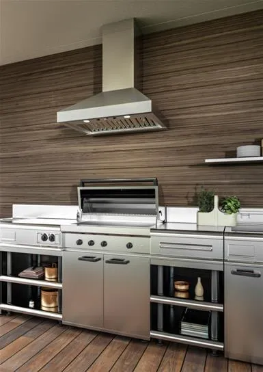 Best Range Hoods WTD9M48SB Wtd9M - 48-Inch Stainless Steel Outdoor Chimney Range Hood. 1300 Max Cfm