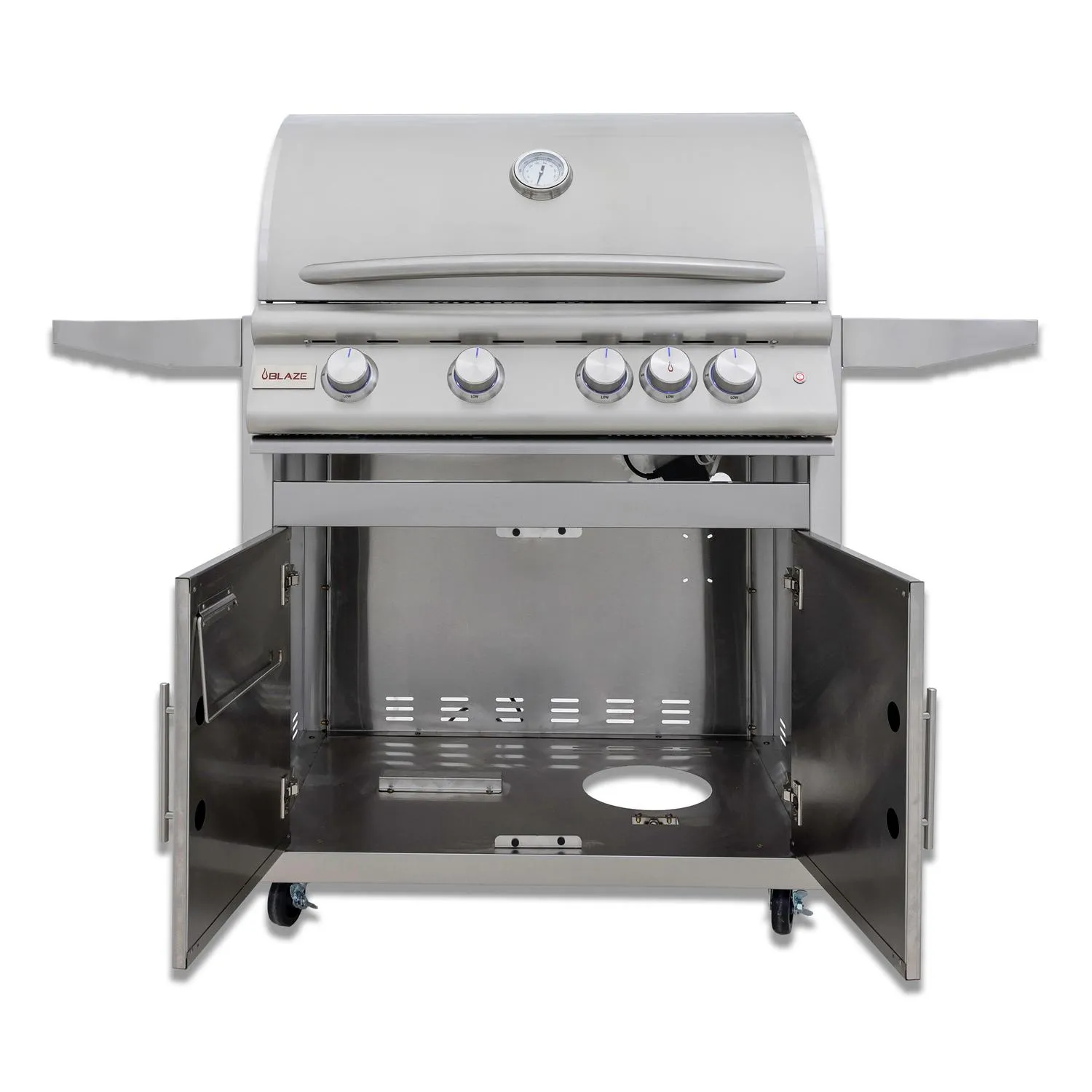 Blaze Grills BLZ4LTE3LP Blaze 32-Inch 4-Burner Premium Lte  Gas Grill With Rear Burner And Built-In Lighting System. With Fuel Type - Propane