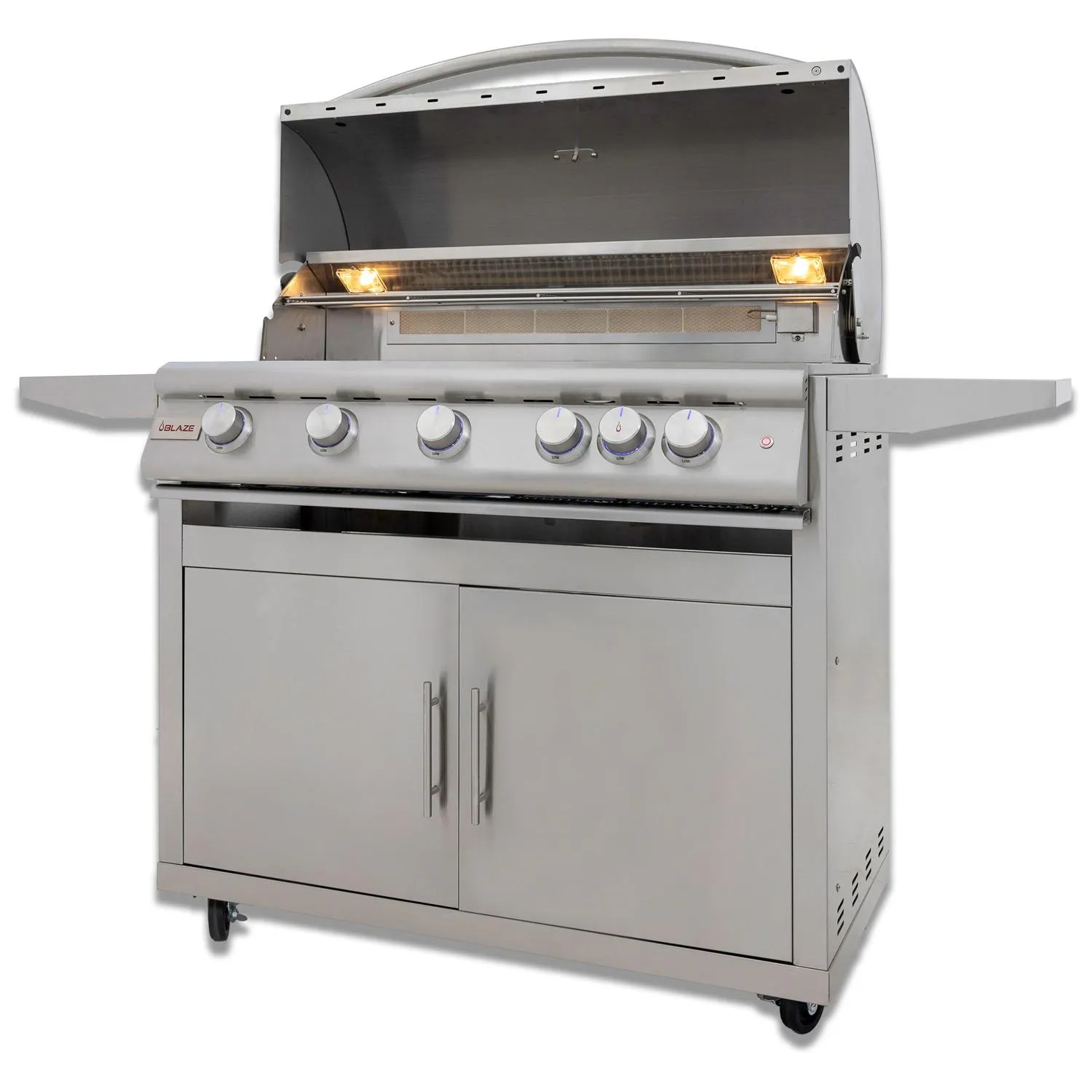Blaze Grills BLZ5LTE3LP Blaze 40-Inch 5-Burner Premium Lte  Gas Grill With Rear Burner And Built-In Lighting System. With Fuel Type - Propane