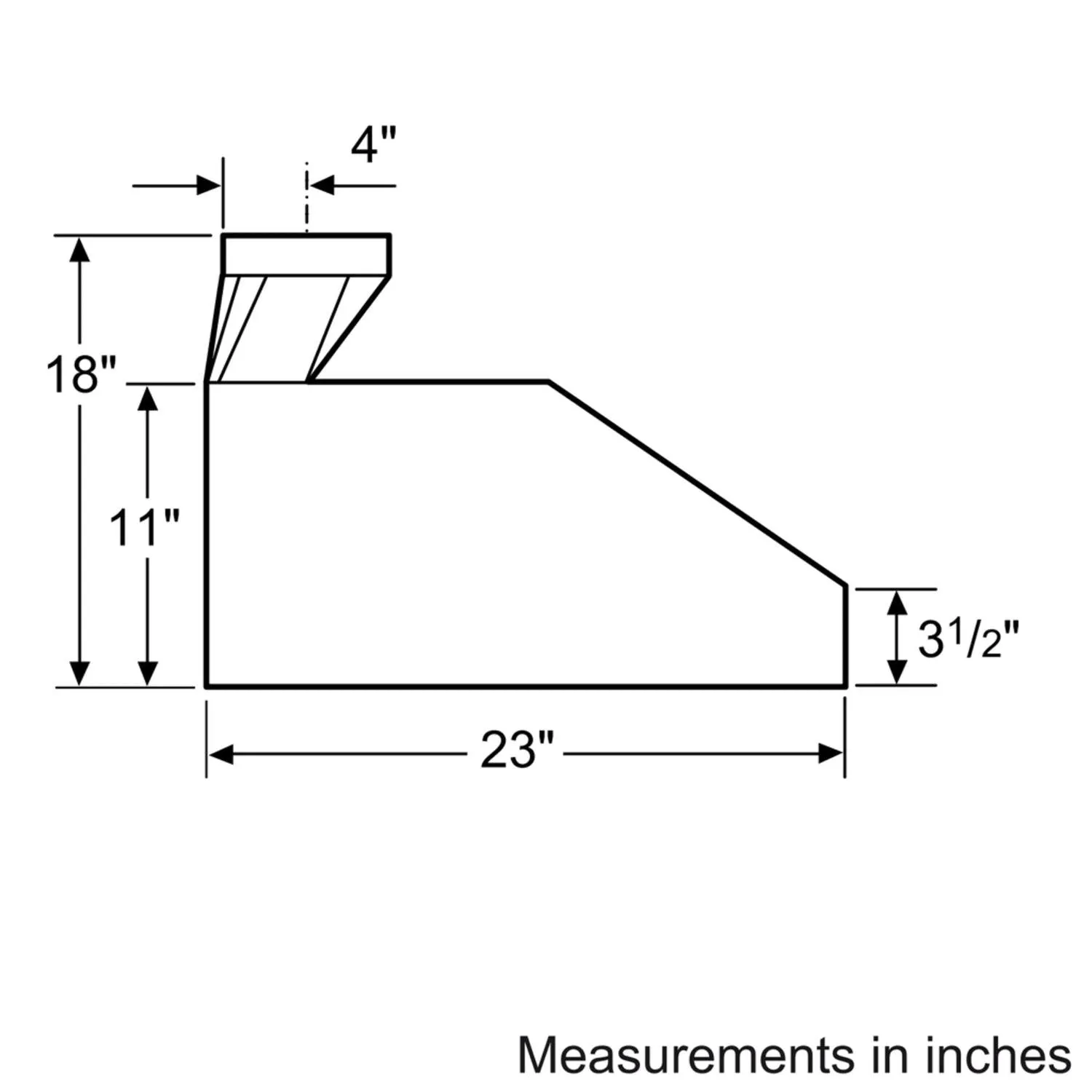 Bosch DUH86553UC 800 Series Undercabinet Hood 36 Stainless Steel