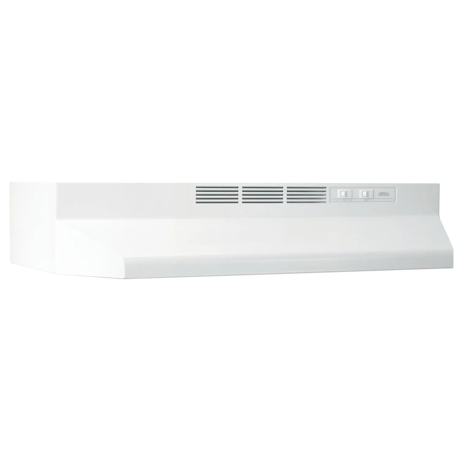 Broan BUEZ124WW Broan 24-Inch Ductless Under-Cabinet Range Hood W/ Easy Install System. White