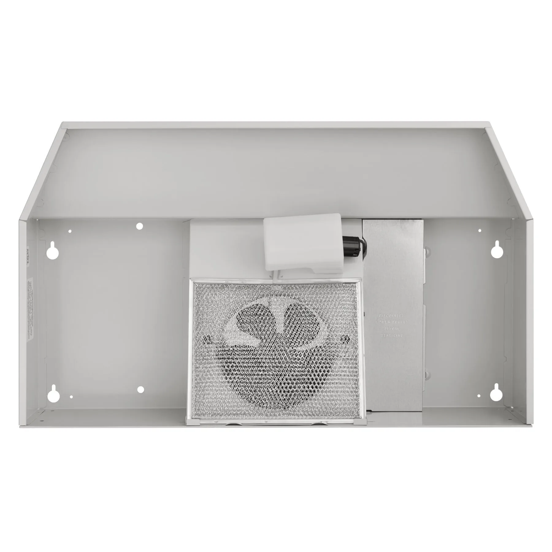 Broan BUEZ136WW Broan 36-Inch Ductless Under-Cabinet Range Hood W/ Easy Install System. White