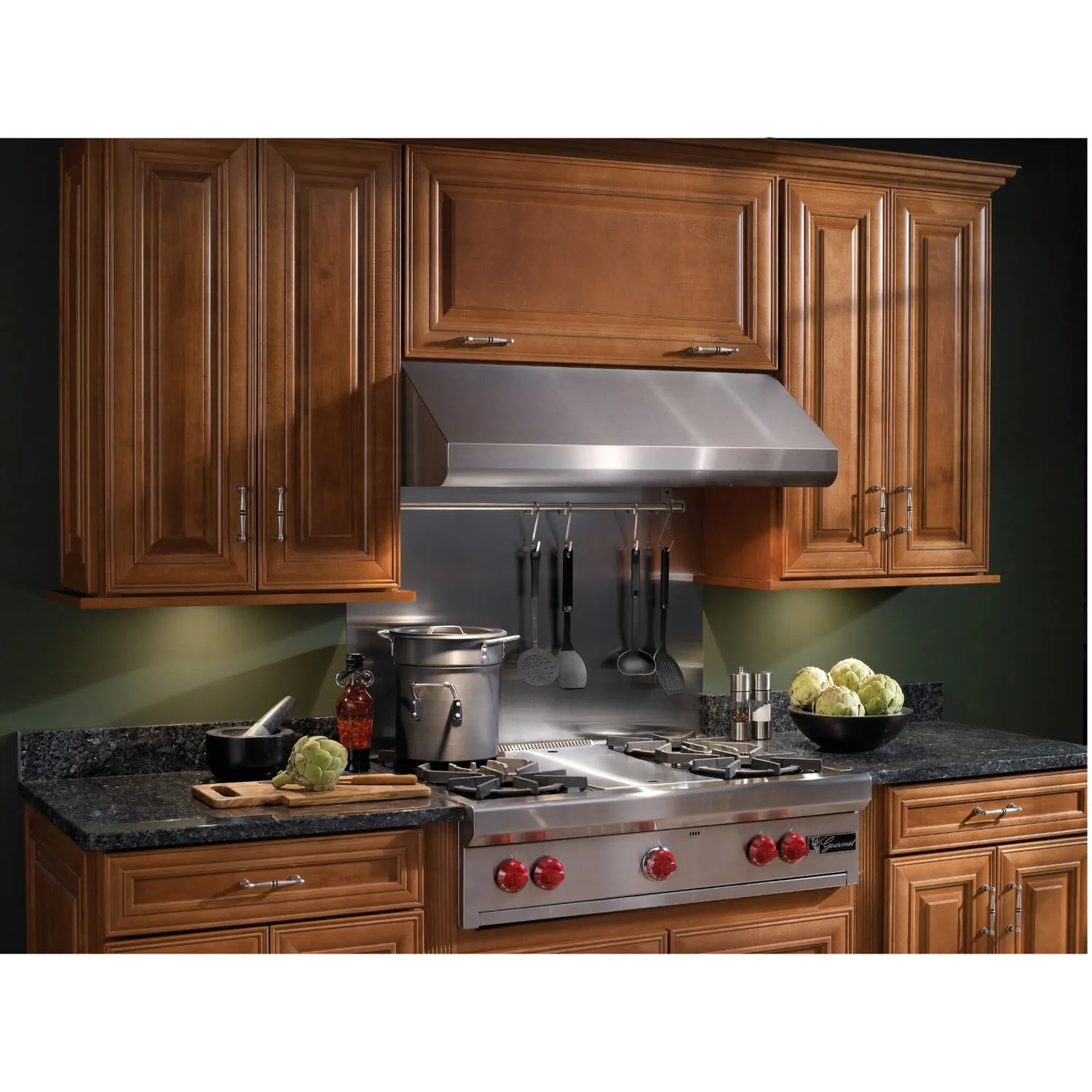 Broan E64E48SS Professional Style Range Hood with1500 Cfm External Blower.