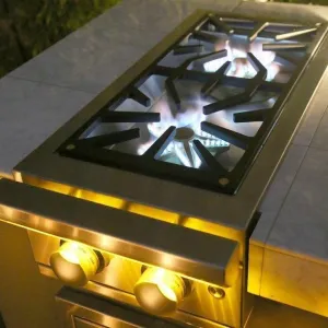 Caliber Appliances CSB142BL Power Pro Side Burner - Liquid Propane