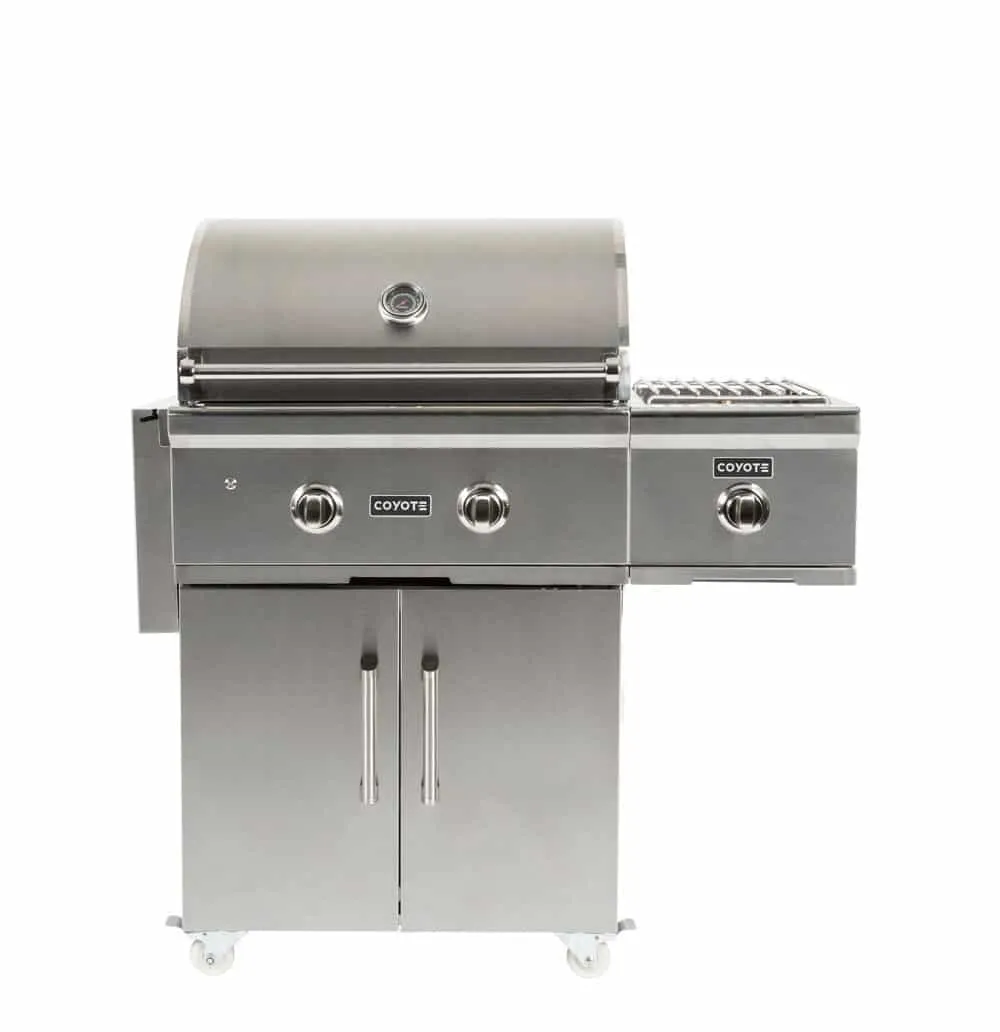 Coyote C1CSBLP Single Side Burner For Carts Lp
