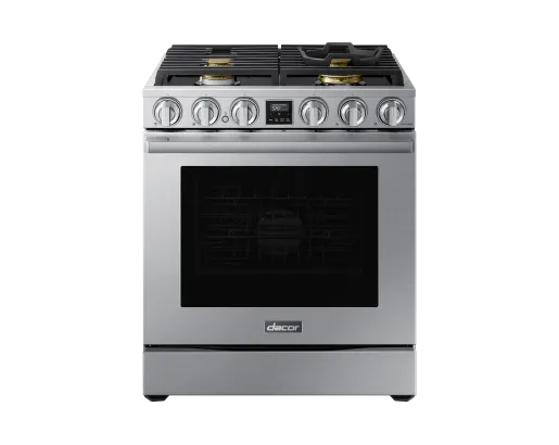 Dacor DOP30T840GS 30 Range. Silver Stainless. Natural Gas/Liquid Propane