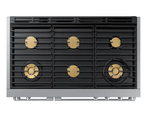 Dacor DOP48T960GS 48 Gas Range. Silver Stainless. Natural Gas/Liquid Propane