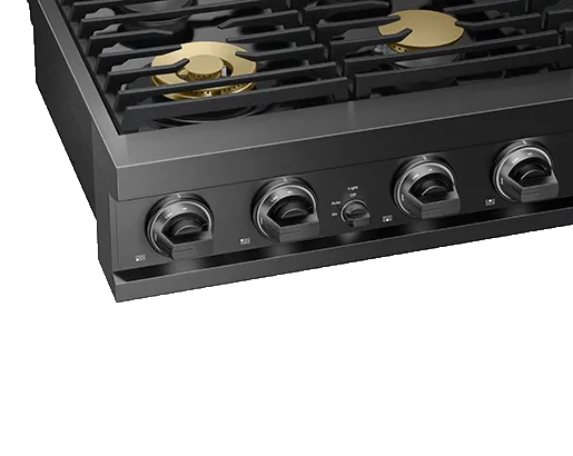 Dacor DTT36T960GM 36 Rangetop. Graphite Stainless. Natural Gas/Liquid Propane
