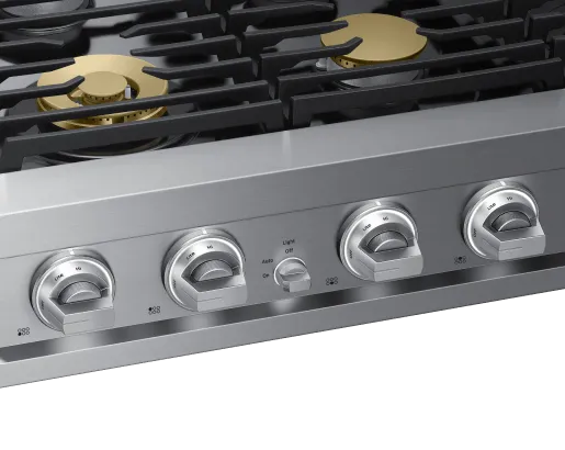 Dacor DTT36T960GS 36 Rangetop. Silver Stainless. Natural Gas/Liquid Propane