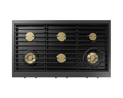Dacor DTT48T960GM 48 Rangetop. Graphite Stainless. Natural Gas/Liquid Propane