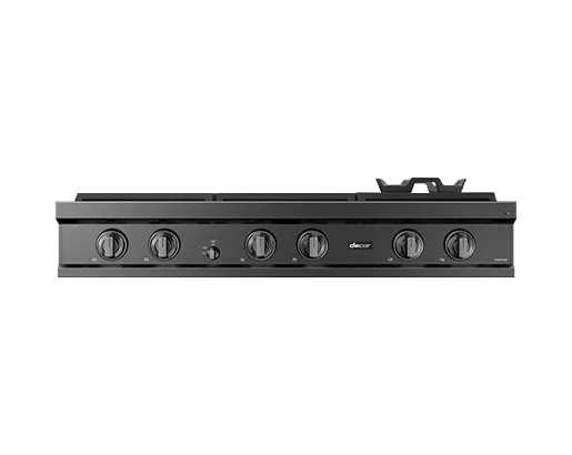 Dacor DTT48T960GM 48 Rangetop. Graphite Stainless. Natural Gas/Liquid Propane