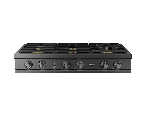 Dacor DTT48T960GM 48 Rangetop. Graphite Stainless. Natural Gas/Liquid Propane