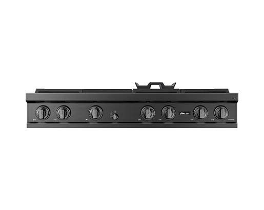 Dacor DTT48T963GM 48 Rangetop. Graphite Stainless. Natural Gas/Liquid Propane