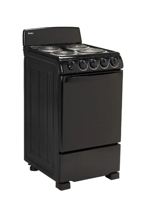 Danby DER202B Danby 20 Free Standing Electric Coil Range