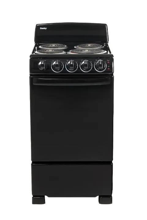 Danby DER202B Danby 20 Free Standing Electric Coil Range