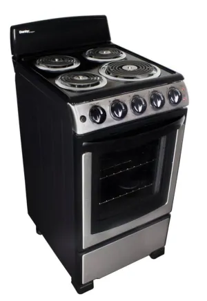 Danby DER202BSS Danby 20 Free Standing Coil Stainless Steel Range