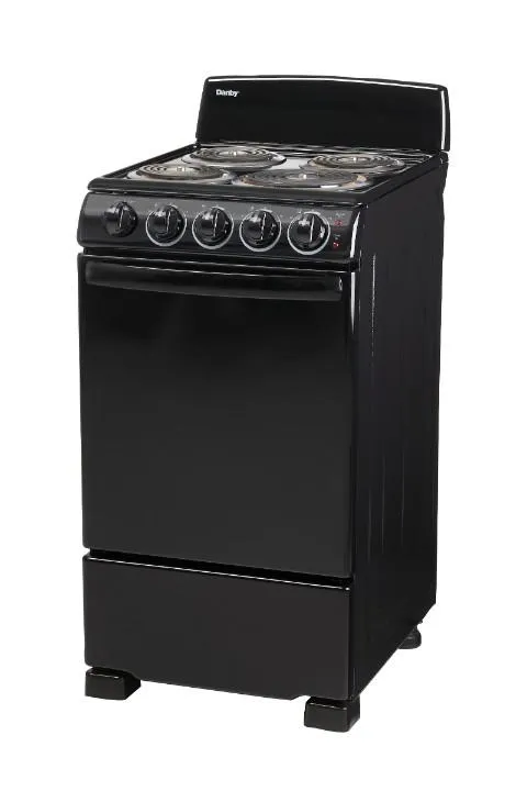Danby DER203B Danby 20 Wide Electric Range In Black
