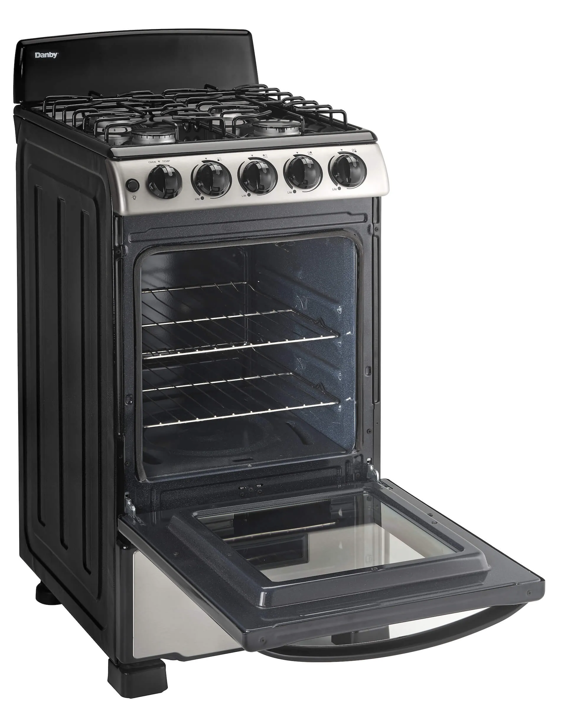 Danby DR203BSSGLP Danby 20 Wide Gas Range In Stainless Steel