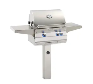 Fire Magic A430S8EANG6 Aurora A430S 24 In-Ground Post Mount Grill