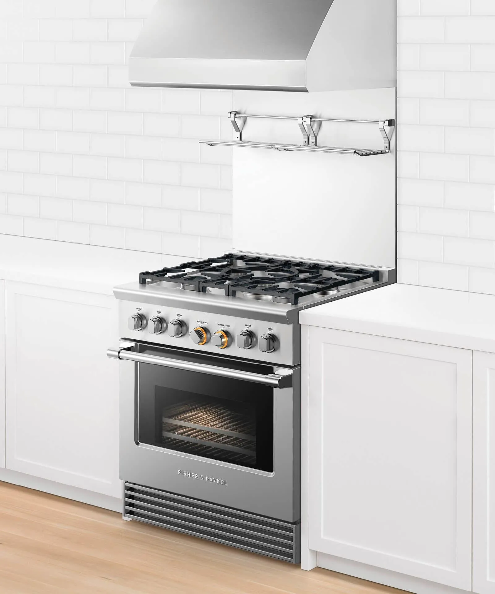 Fisher & Paykel RDV2305NN Dual Fuel Range. 30. 5 Burners