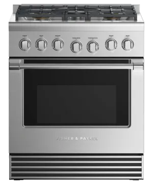 Fisher & Paykel RDV2305NN Dual Fuel Range. 30. 5 Burners