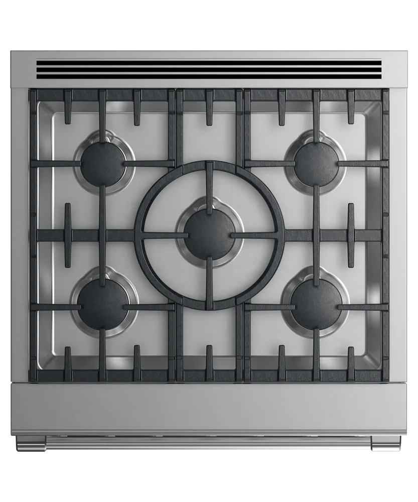 Fisher & Paykel RDV2305NN Dual Fuel Range. 30. 5 Burners