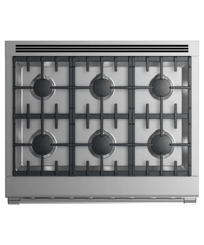 Fisher & Paykel RDV2366NN Dual Fuel Range. 36. 6 Burners