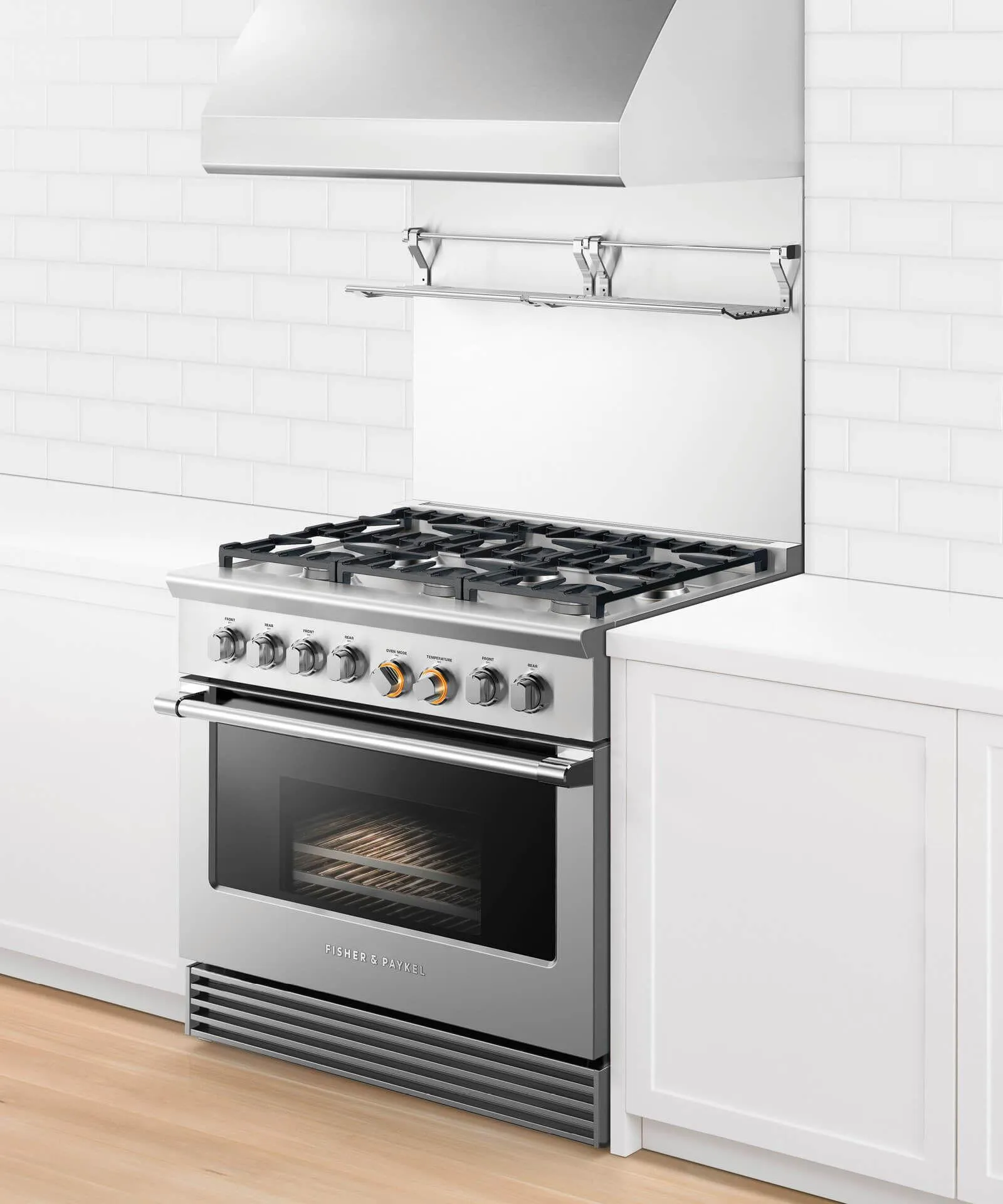 Fisher & Paykel RDV2366NN Dual Fuel Range. 36. 6 Burners