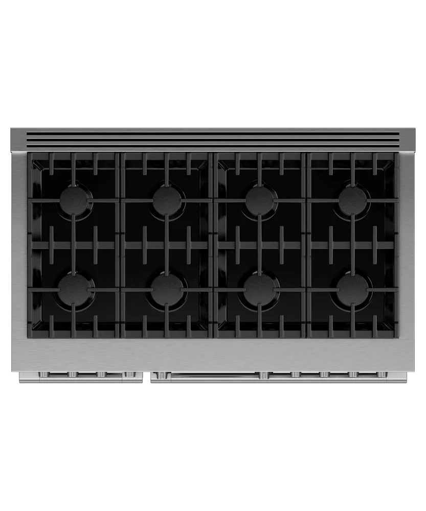 Fisher & Paykel RDV3488N Dual Fuel Range. 48. 8 Burners. Self-Cleaning