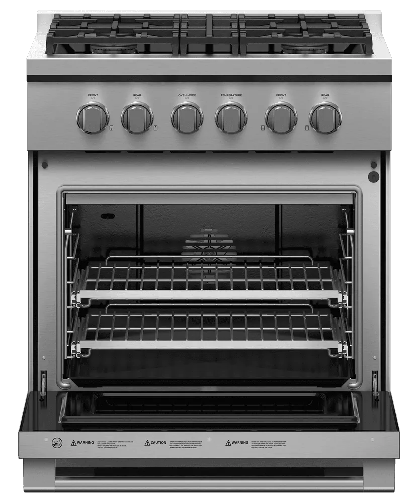 Fisher & Paykel RGV3304N Gas Range. 30. 4 Burners