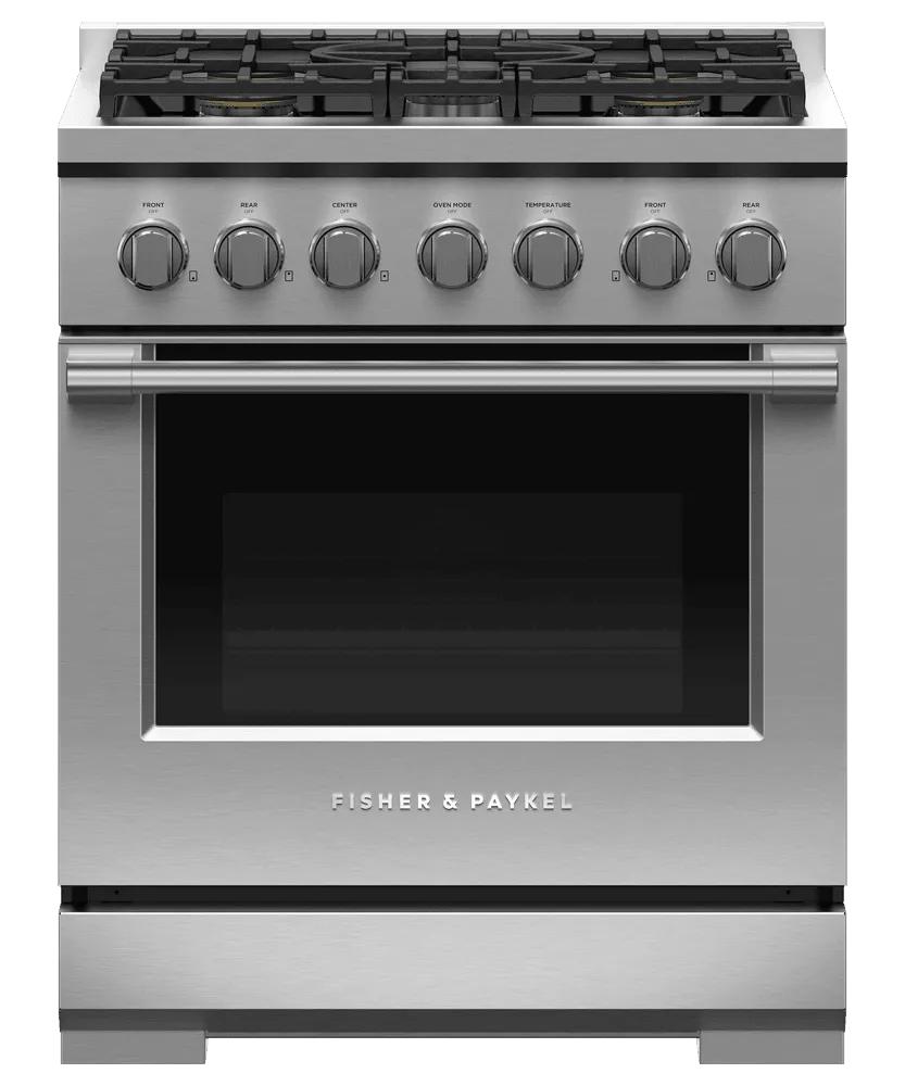 Fisher & Paykel RGV3305N Gas Range. 30. 5 Burners