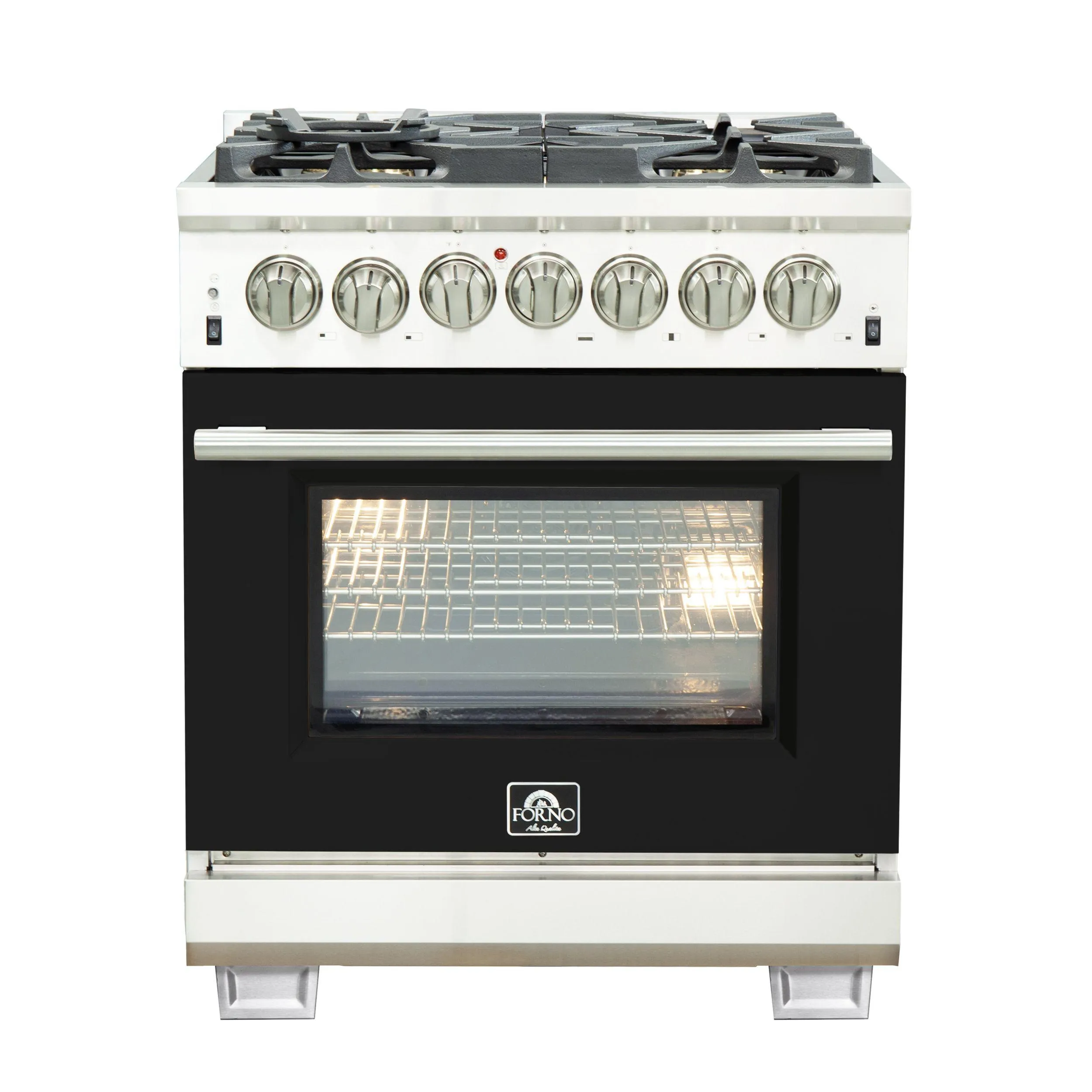 Forno FFSGS618730 Capriasca - Titanium Professional 30 Freestanding Dual Fuel Range