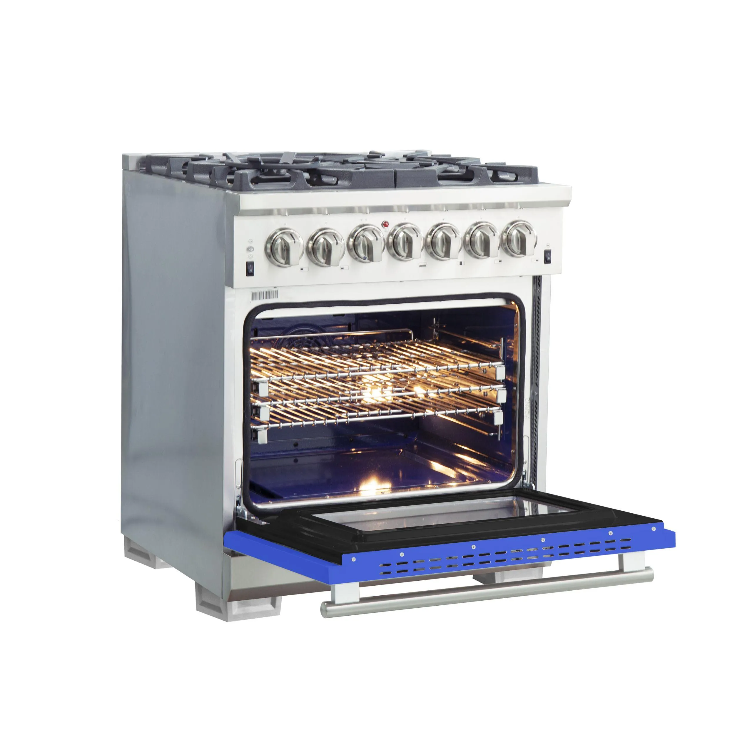 Forno FFSGS618730 Capriasca - Titanium Professional 30 Freestanding Dual Fuel Range