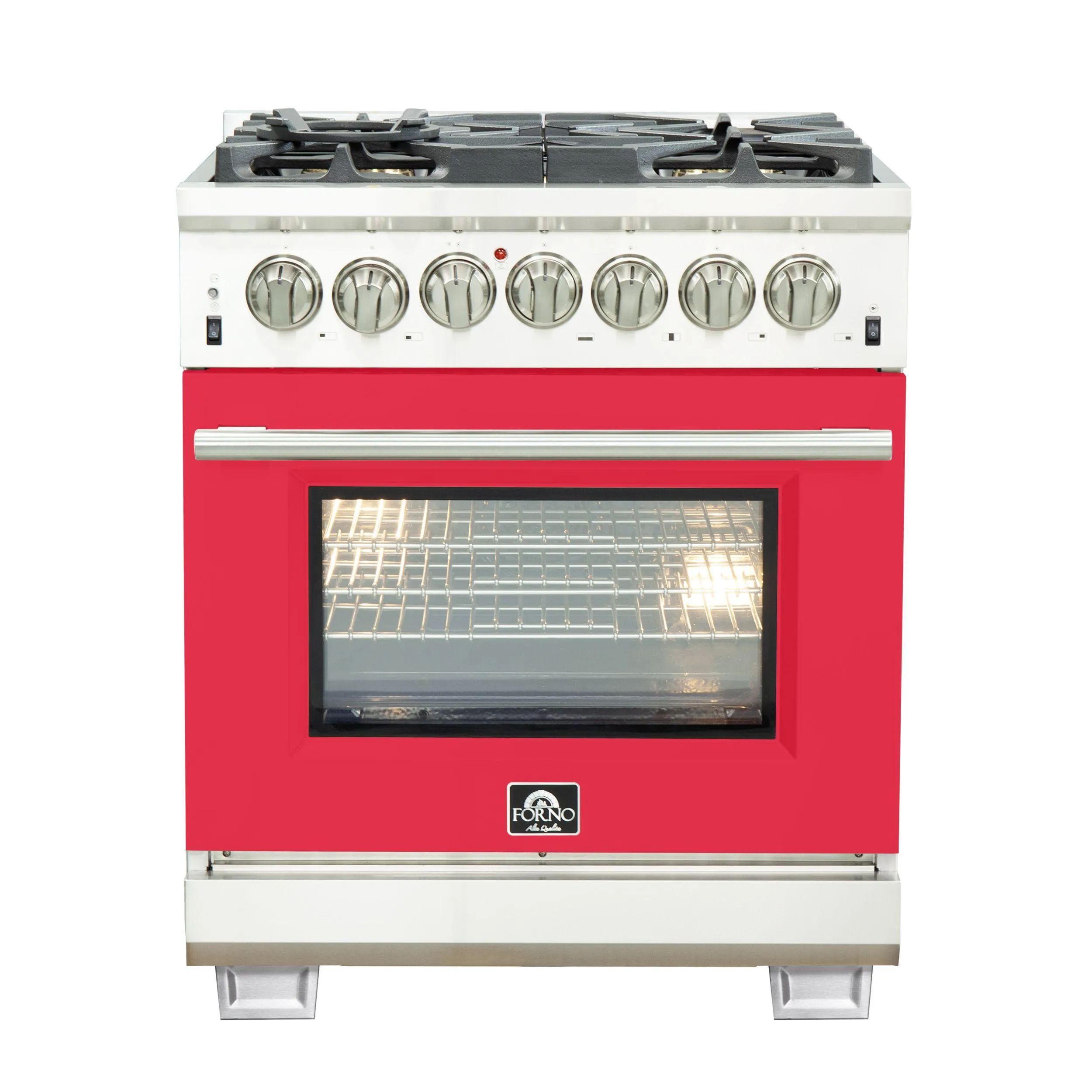 Forno FFSGS618730 Capriasca - Titanium Professional 30 Freestanding Dual Fuel Range