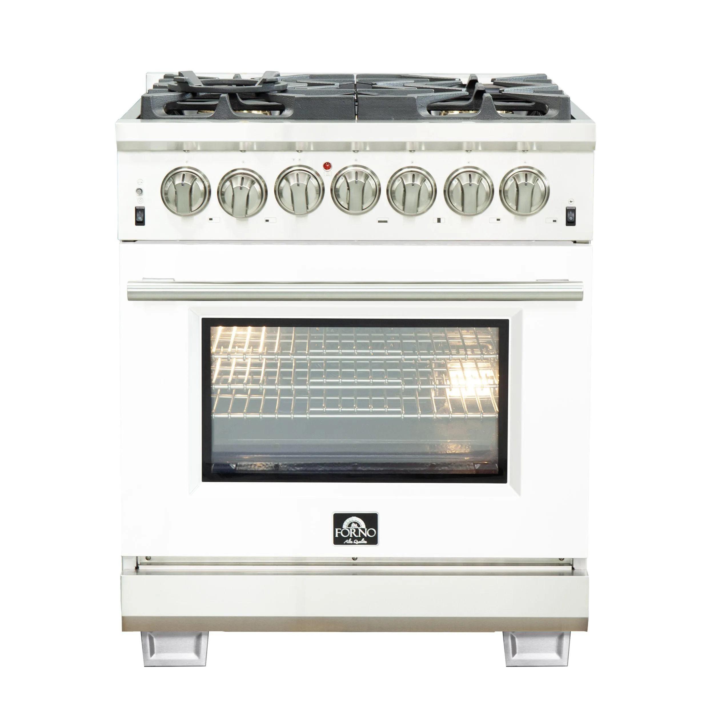 Forno FFSGS618730 Capriasca - Titanium Professional 30 Freestanding Dual Fuel Range