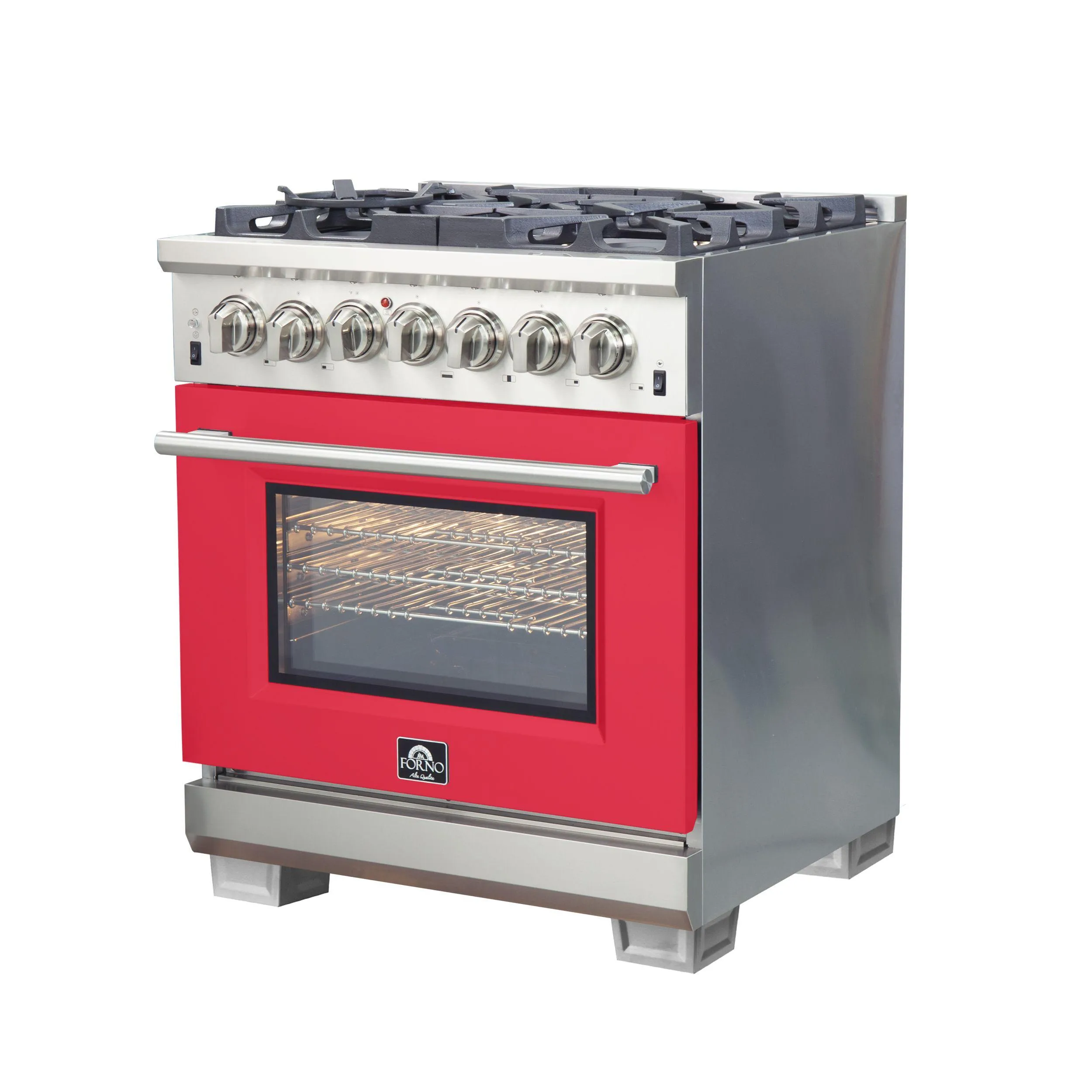 Forno FFSGS618730 Capriasca - Titanium Professional 30 Freestanding Dual Fuel Range