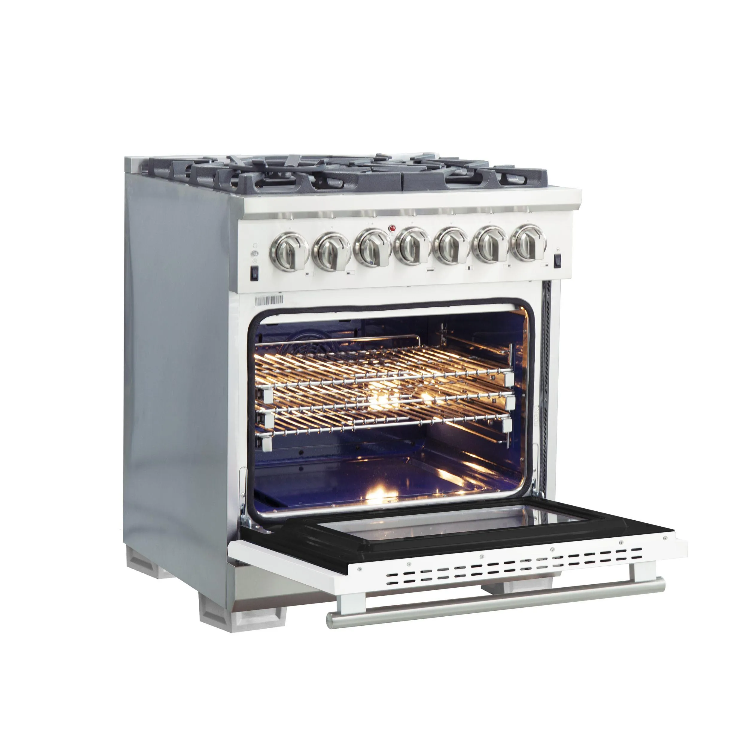 Forno FFSGS618730 Capriasca - Titanium Professional 30 Freestanding Dual Fuel Range