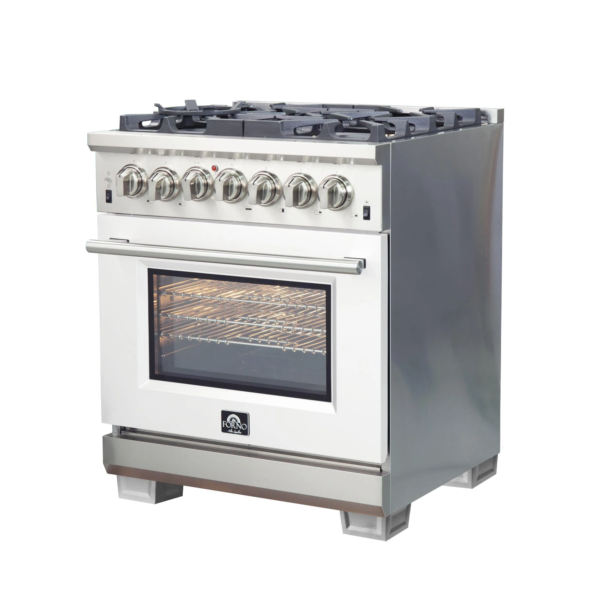 Forno FFSGS618730 Capriasca - Titanium Professional 30 Freestanding Dual Fuel Range