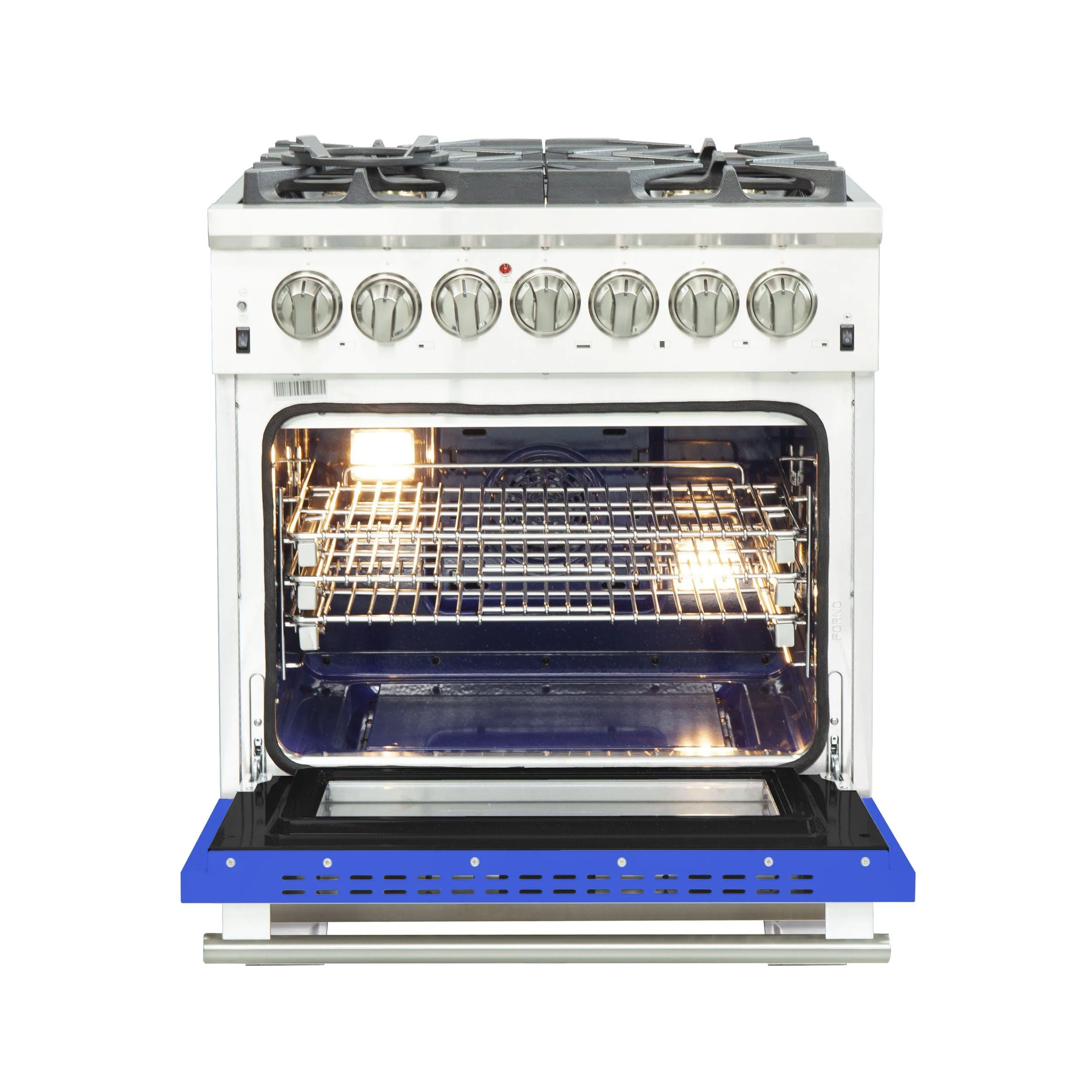 Forno FFSGS618730 Capriasca - Titanium Professional 30 Freestanding Dual Fuel Range
